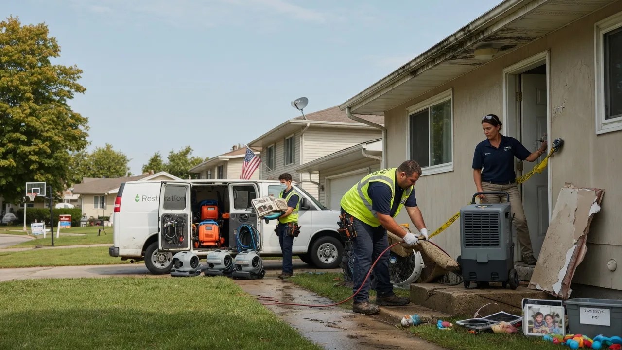 Water Damage Restoration in West Newton, PA near me